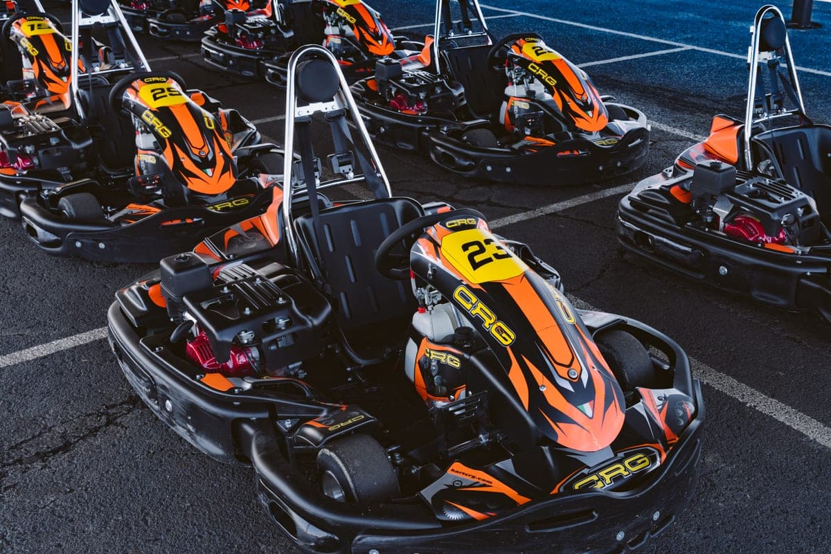 Music City Kartplex standard single-seat rental karts