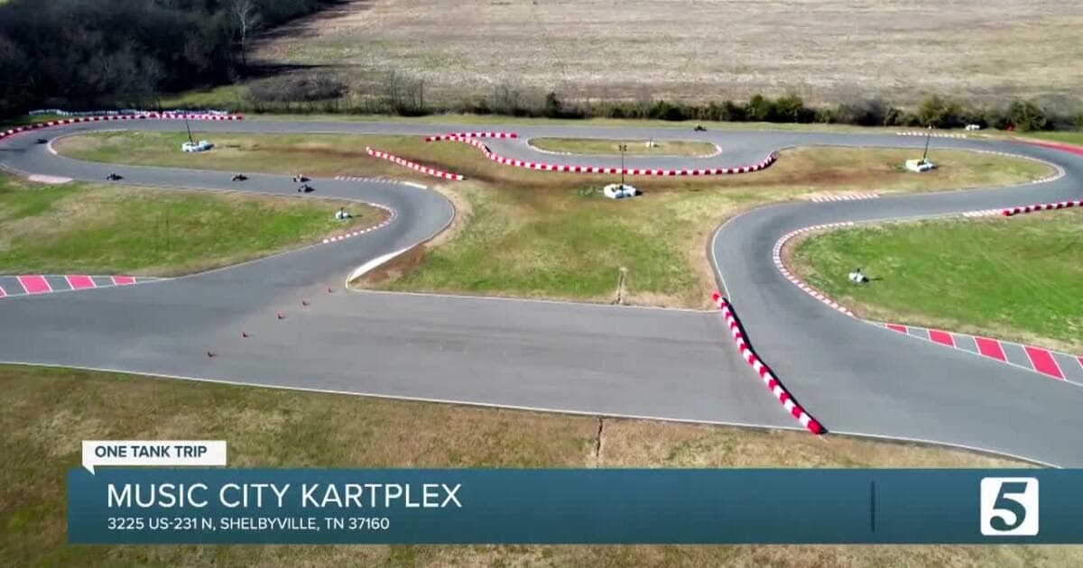 NewsChannel 5 One Tank Trip feature on Music City Kartplex